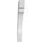 Ekena Millwork 3 1/2-in. W x 22-in. D x 30-in. H Merced Architectural Grade PVC Knee Brace BRCP035X22X30MRC - alternate 4